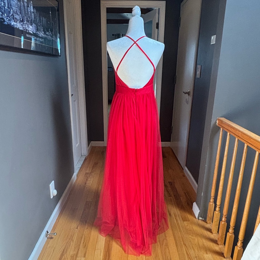 Open Back Gown